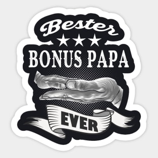 Bester Bonus Papa Sticker